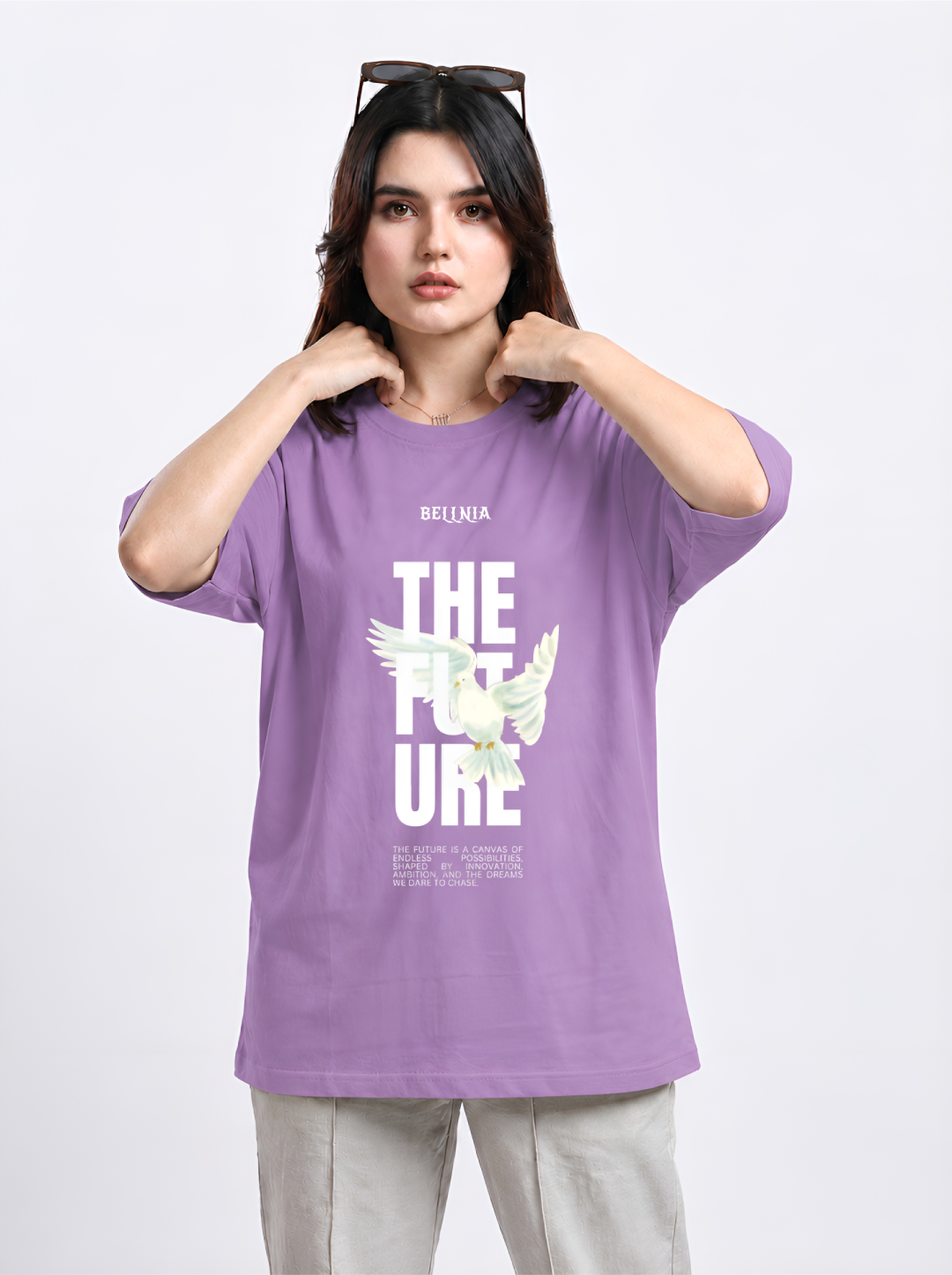 The Future Graphic Oversized T-Shirt - Image 2