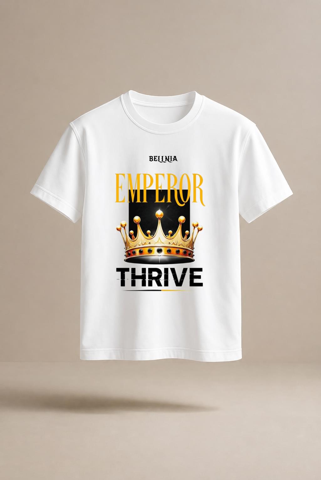 Emperor Thrive Crown Half Sleeve T-Shirt