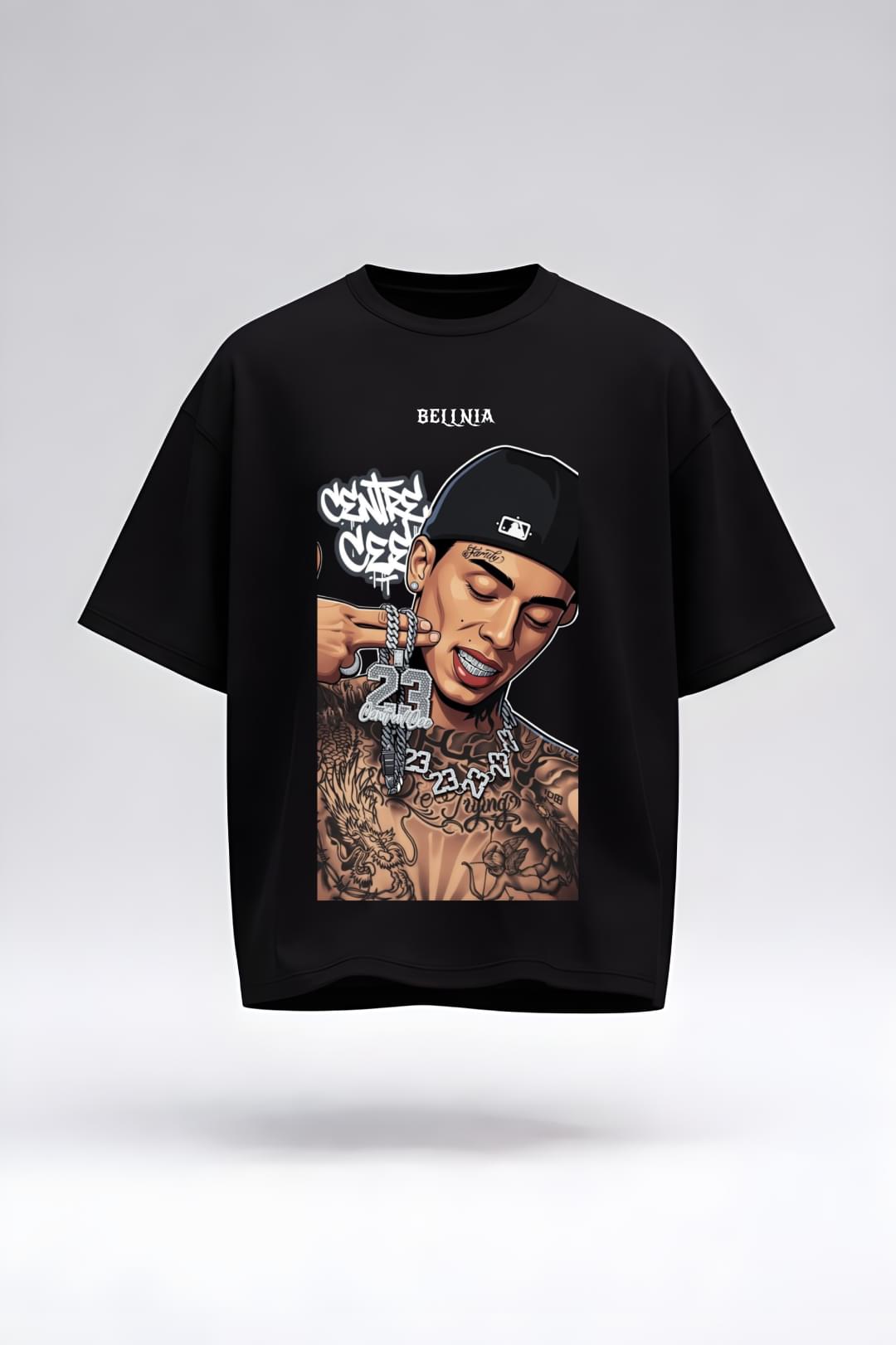 Street Chain Graphic Oversized T-Shirt