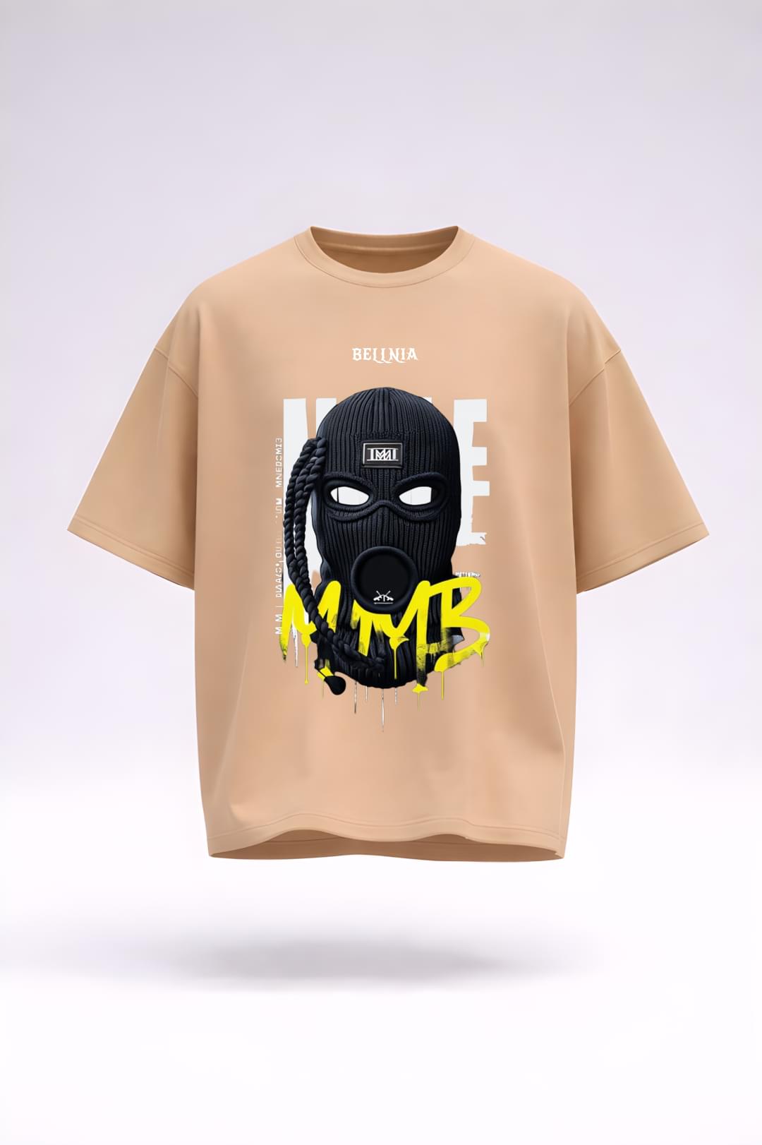 Street Rebel Mask Oversized T-Shirt