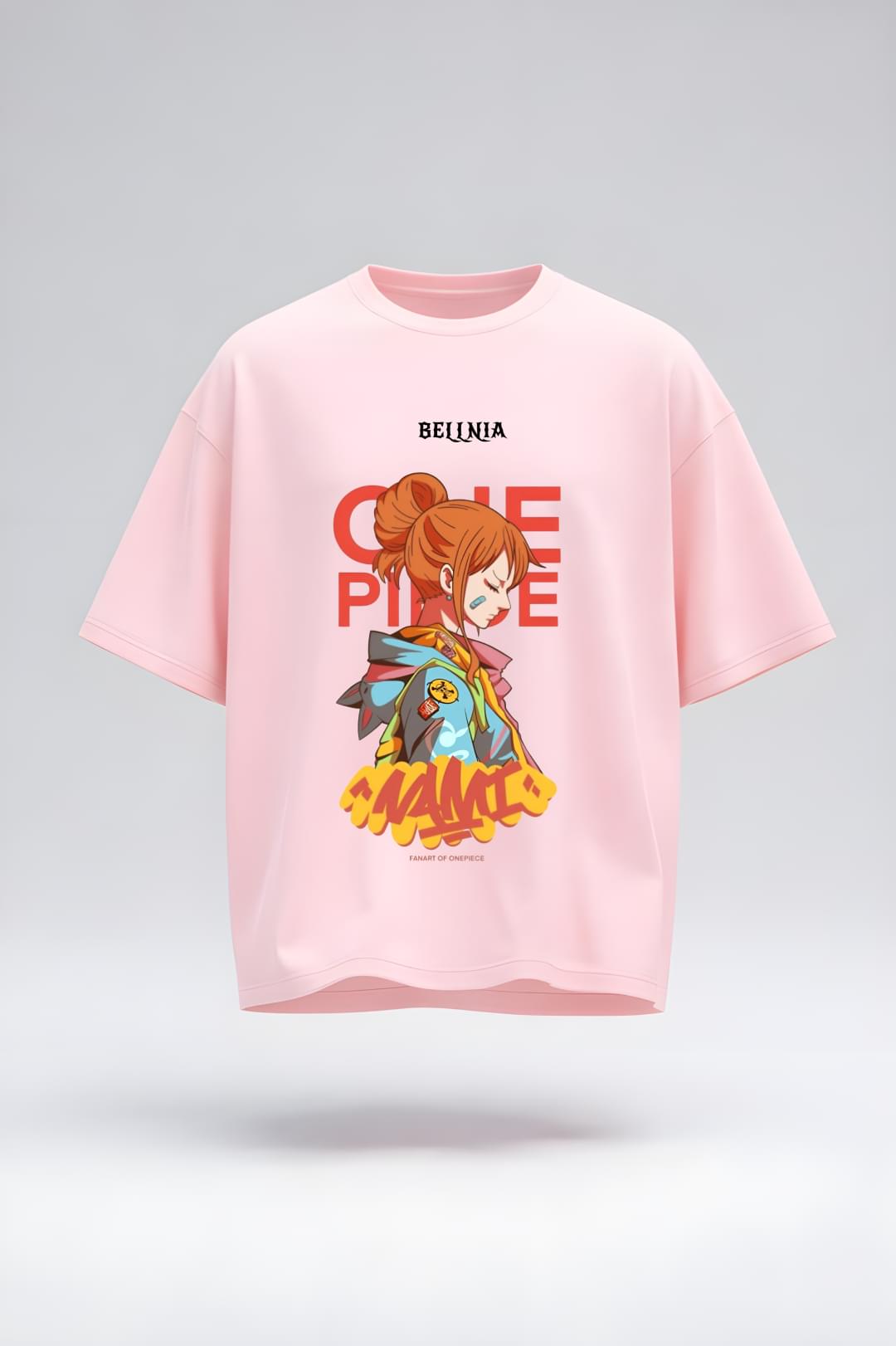 Nami Anime Oversized T-Shirt