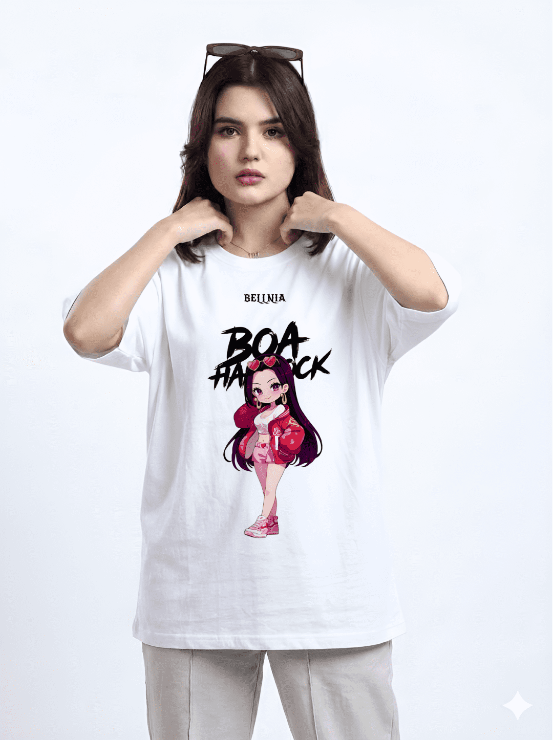 Anime Street Oversized T-Shirt - Image 2